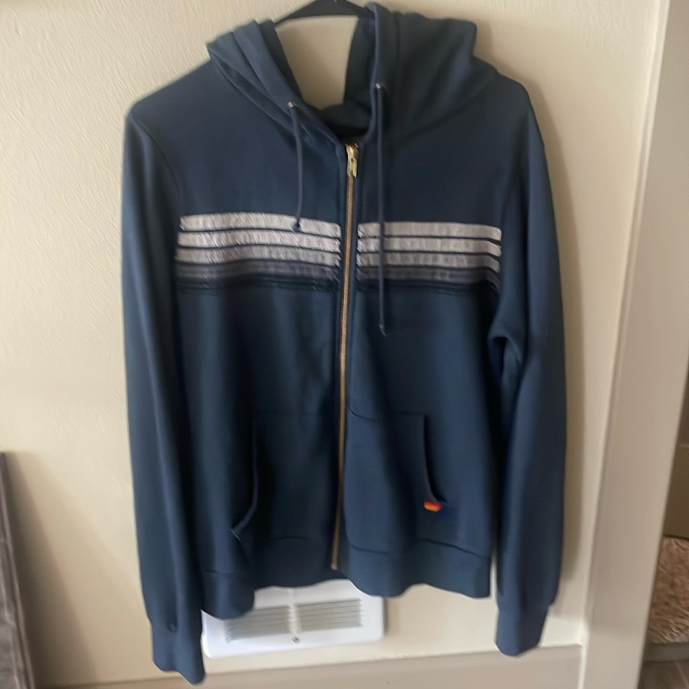 Aviator Nation 5-stripe hoodie